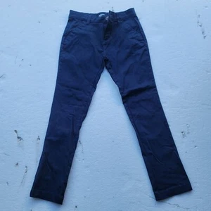 Old Navy Boys 12 Skinny Built-In Flex Uniform Pants Navy Blue Bottoms - Picture 1 of 8