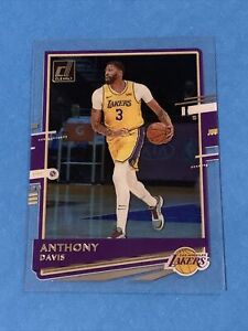 2021-22 Panini Clearly Donruss Anthony Davis #38 Los Angeles Lakers