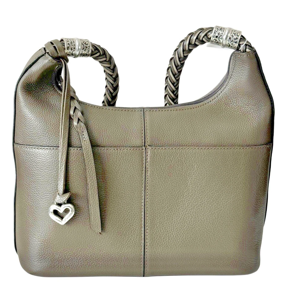 Brighton Bellaire Hobo Bag Sable Leather H4358S
