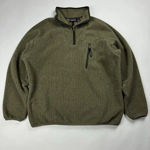 Patagonia Fall 2001 Synchilla Chimera 1/4 Zip Pullover Fleece Jacket Size XL Vtg - Picture 1 of 15