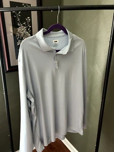 NUEVO CON ETIQUETAS Joseph Abboud Camisa Polo Manga Larga Azul Claro Calce Moderno Talla XL - Imagen 1 de 3