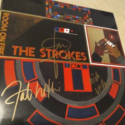 SIGNED The Strokes - Room On Fire Vinyl LP autographed - Image 1 of 4