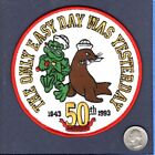 UDT Seal Team 50th Anniversary 1993 US Navy Special Forces Naval Unit 5" Naszywka