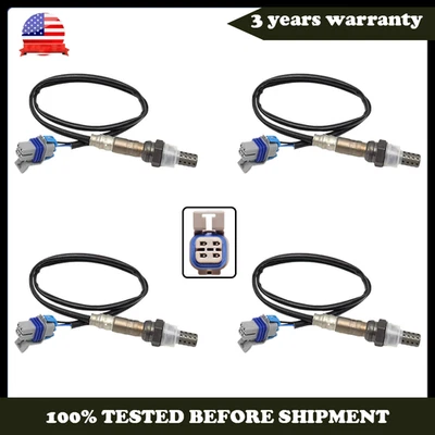 Sensores de oxígeno 4 piezas para Chevrolet Silverado 1500 2003-2006 4,3 L 2003-2005 4,8 L Foto 1 de 4