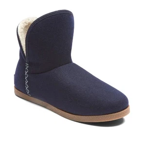 Rockport Women's Navy truTECH Veda Slipper Boots NW/OB 6M - Picture 1 of 5