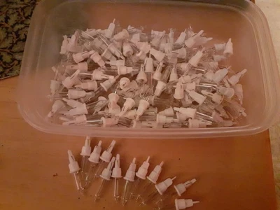 VINTAGE  CHRISTMAS TREE LIGHT BULBS FOR SETS OF SNOW BLIZZARD LOW VOLTAGE LIGHTS - Image 1 of 4