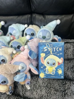 Stitch Blind Box Disney Miniso Something Before Sleep Figur