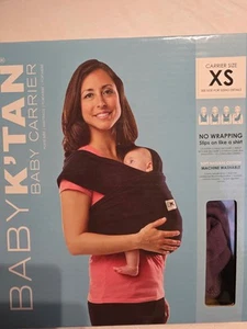 Baby K'tan Original Baby Carrier Front Carry Bag XS Purple Easy Hands Free - Picture 1 of 2