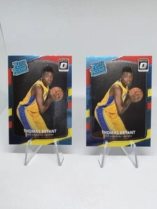 2017-18 Donruss Optic Red Yellow Thomas Bryant #160 Indiana Pacers RC NBA Finals - Picture 1 of 6