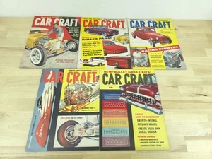 Car Craft Magazine Lot Of 5 (1959) Vintage Rare Drag Racing Hot Rod Muscle 50s - Picture 1 of 13