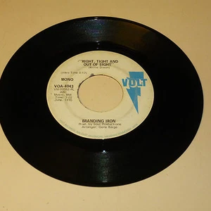 FUNK 45RPM RECORD - BRANDING IRON - VOLT 4043 - PROMO - Picture 1 of 1