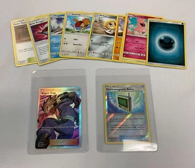 Pokemon Unbroken Bonds Koga’s Trap & Electromagnetic Radar Plus Cards 211/214 - Image 1 of 3