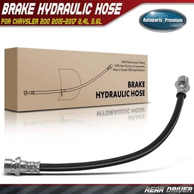 Manguera hidráulica de freno trasero izquierdo para Chrysler 200 2015 2016 2017 2,4 L 3,6 L Foto 1 de 4