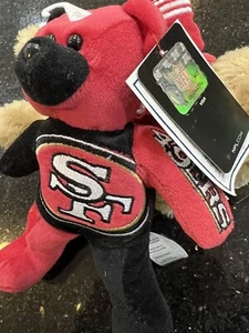San Francisco NFL 49ers Peluche Equipo Logo Oso Coleccionable Foco - Imagen 1 de 3