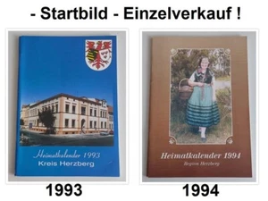 verschiedene Heimatkalender für die Region Herzberg 1993 oder 1994 - Bild 1 von 12