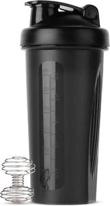 20Oz Shaker Bottle with Wire Whisk Ball-Protein Shaker,Shake Cup, Blender Bottle - Picture 1 of 12