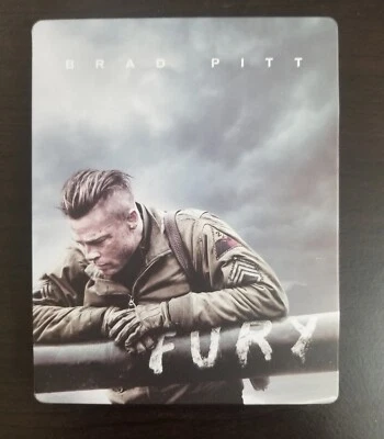 Fury - Blu-ray Steelbook 2014 Brad Pitt, Shia LaBeouf, Jon Bernthal - Imagem 1 de 3