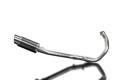 Silenciador redondo carbono Yamaha FZ-07 MT-07 Delkevic 2-1 escape 8" 15-22 Foto 1 de 4