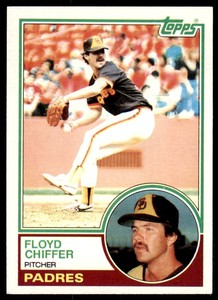 1983 Topps. Floyd Chiffer Rookie . San Diego Padres #298