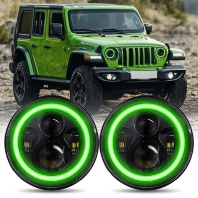 7"inch Round DRL LED Headlight For Datsun 240z 260z 280z 280zx 1600 180B 520 620 - image 1 of 4