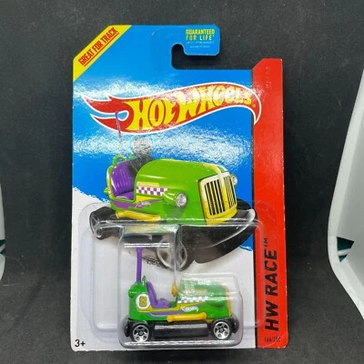 2014 Hot Wheels HW Racing Bump Around #166/250 Green Purple  - Image 1 of 3