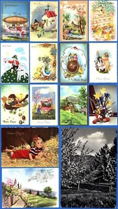 LOTTO 15 CARTOLINE DI BUONA PASQUA ORIGINALI  DIFFERENTI VIAGGIATE 1950/80 (22 - Foto 1 di 9