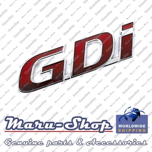 Tailgate "GDI" Lettering Logo Badge Emblem for 13~17 Hyundai Elantra GT - Picture 1 of 1