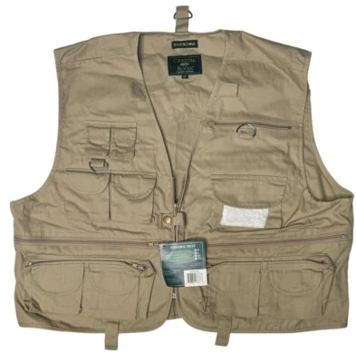 Crystal River Fishing Vest 27 Pockets Khaki Size L Or XL NEW WITH TAGS - Image 1 of 4