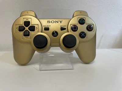 PS3 - Original DualShock 3 Wireless Controller #gold [Sony] sehr guter Zustand - Immagine 1 di 4