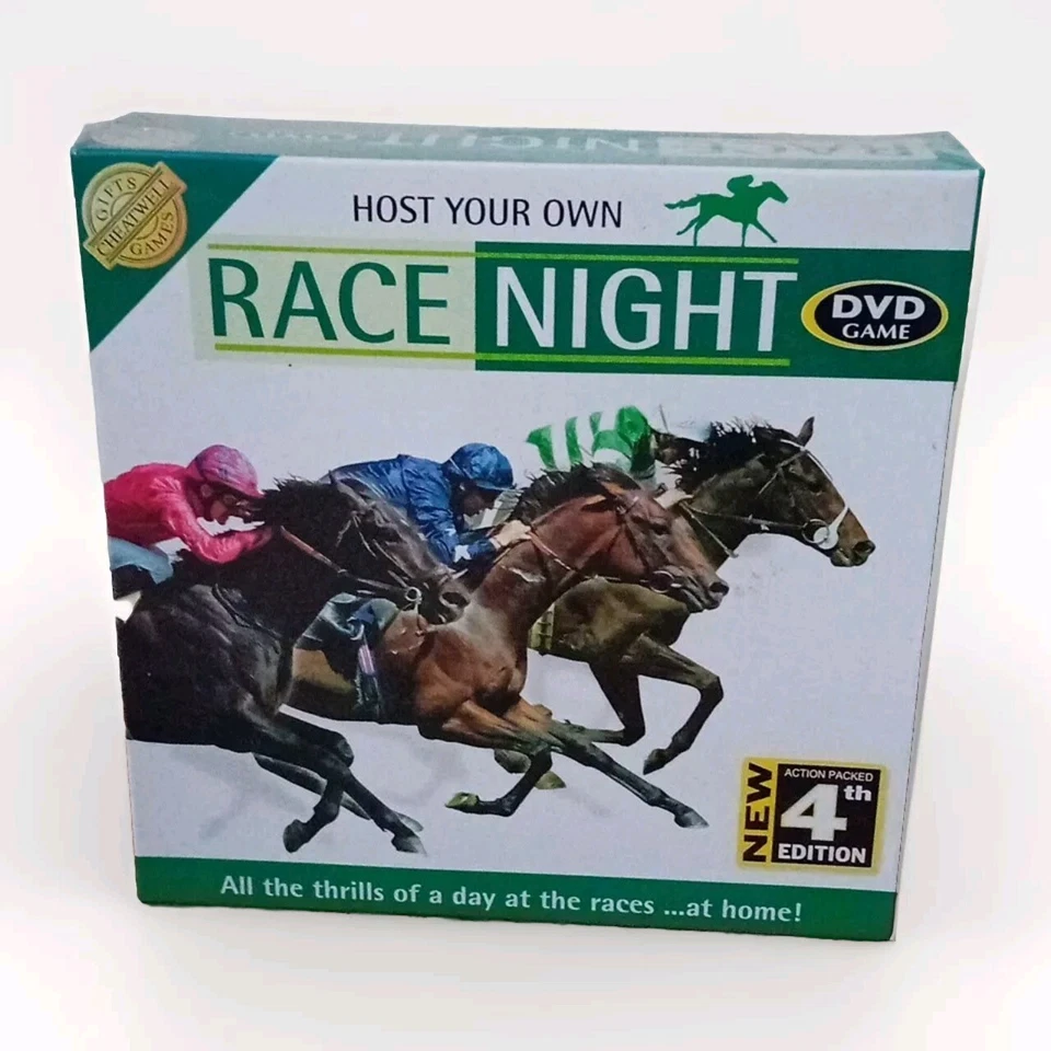 Host Your Own DVD Race Night 4th Edition Cheatwell Games 2015