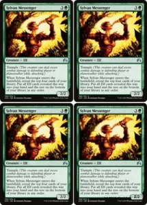 MTG - 4x SYLVAN MESSENGER - Magic Origins (U) - Picture 1 of 1