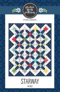 Quilt Pattern STARWAY Moda PRAIRIE GRASS Layer Cake Friendly HOMESTEAD - Picture 1 of 4