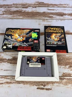 Wing Commander Super Nintendo SNES CIB Complete in Box w/ manual - Image 1 of 4