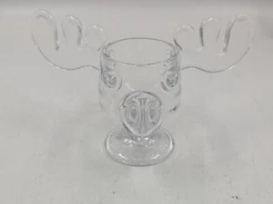 National Lampoon's Christmas Vacation Marty Moose Sculpted 8oz Glass Cup - Picture 1 of 3