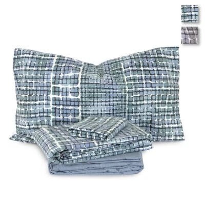 Completo lenzuola in flanella Tyrone di Zucchi per letto Matrimoniale J183 - Immagine 1 di 3