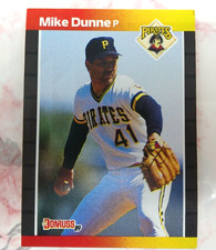 1989 Donruss Baseball Pittsburgh Pirates Mike Dunne #269