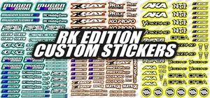 CRC RC PAN CAR STICKER CAR DECAL BODY CUSTOM NITRO EP DRIFT REMOTE MODEL JSPEC - Picture 1 of 17