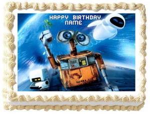 WALL-E Party Edible Cake topper image - Picture 1 of 10