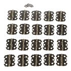 4-20pcs Mini Stylish Butt Hinges For Cabinet Drawer Jewelry Boxes Dollhouses DIY