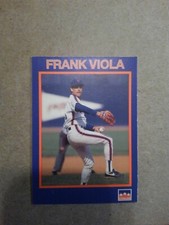 FRANK VIOLA 1990 STARLINE COCA-COLA LONG JOHN SILVER'S #18 OF 40 FREE SHIPPING