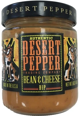 Salsa de frijoles y queso Desert Pepper - mediana - 16 oz Foto 1 de 3