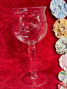 Herzglas mit langem Stiel - Bild 1 von 4