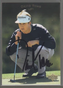 Autographed 2003 Upper Deck David Toms - Picture 1 of 1