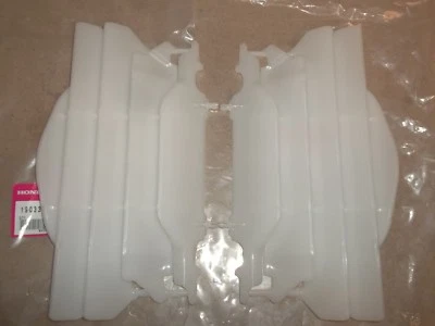 New OEM Honda Radiator Covers Guards CRF250R CRF250X CRF 250R 250X 2004 - 2017 - Image 1 of 2