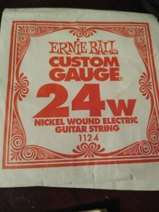 2 pack  Ernie Ball .024" nickel wound electric guitar strings - Picture 1 of 2