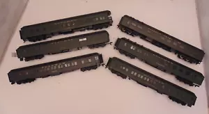 HO Scale Rivarossi Pullman and Atlantic Coast Line 6 Car Passenger Set - Picture 1 of 8