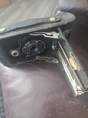 Antiguo Eastman Kodak No. Cámara de fuelle Premo de 2 cartuchos plegables - Pantalla Foto 1 de 4