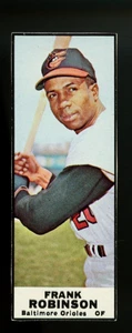 1968 Bazooka Frank Robinson Baltimore Orioles Hand Cut VG (ST & LIGHT CREASE) - Picture 1 of 2