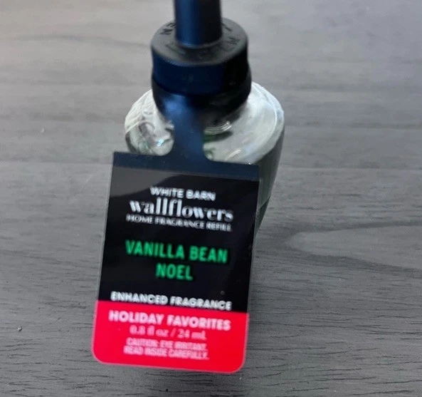 5 White Barn Bath  & Body Works Wallflower Lot Vanilla Bean Noel Holiday Refills - Image 1 of 1