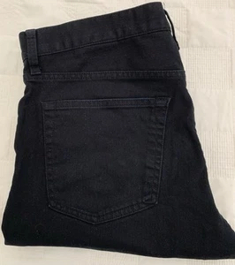 H&M Divided Herren Jeans schwarz Größe 32 Slim Fit Hose Denim geknöpft - Bild 1 von 5